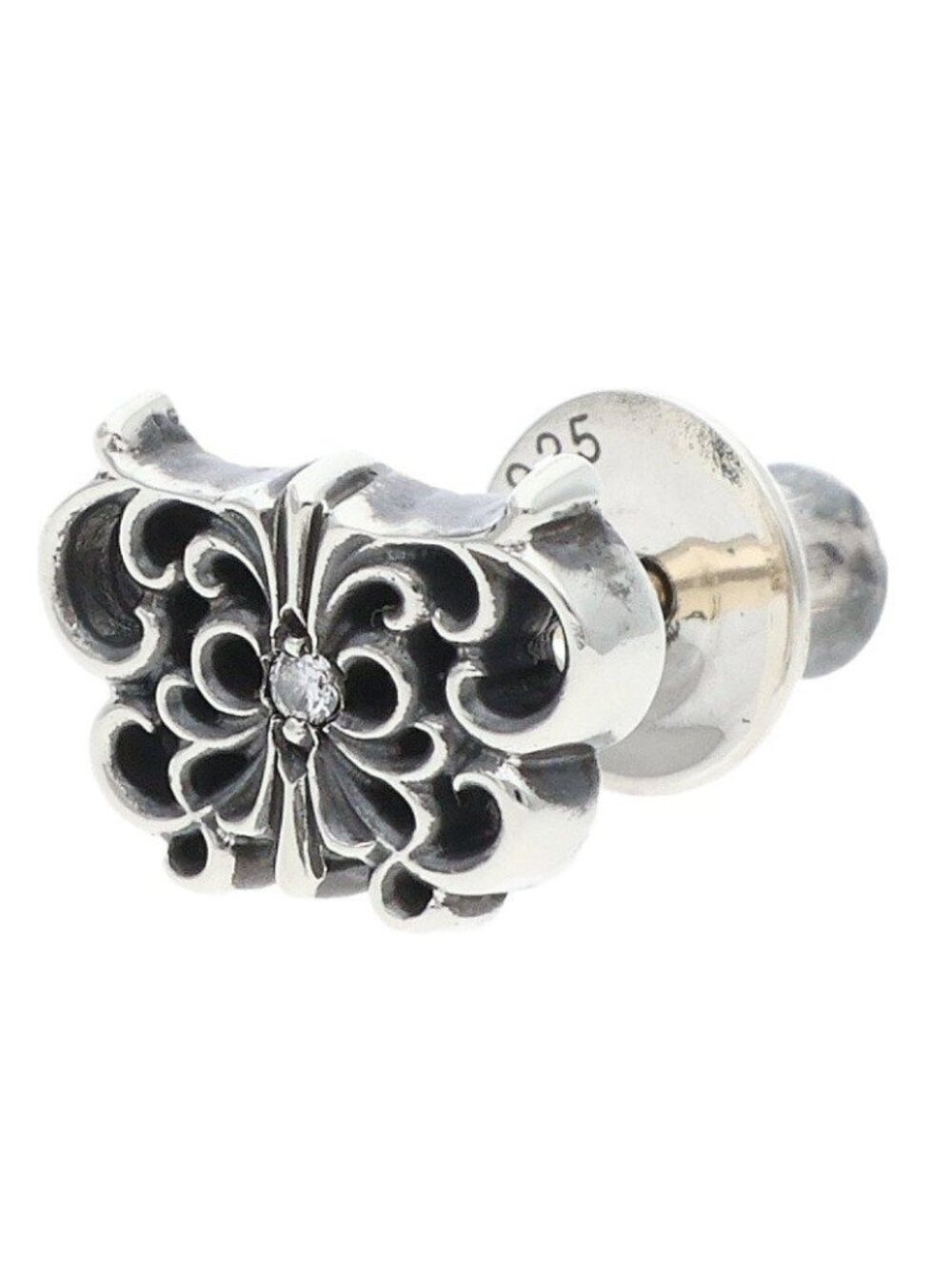 Chrome Hearts Rng Wrap Silver Earrings